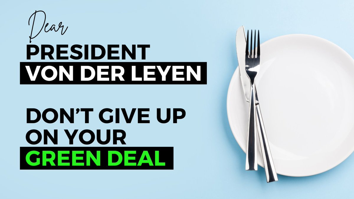 📢 Dear <a href="/vonderleyen/">Ursula von der Leyen</a>, today 160 CSOs are writing to you with one urgent demand: publish an ambitious Sustainable #FoodSystems Law!

🙅‍♀️ Some are trying to thwart efforts to make our food systems fair, healthy &amp; sustainable. This cannot happen! #GoodFood4EU

bit.ly/3r14tZQ