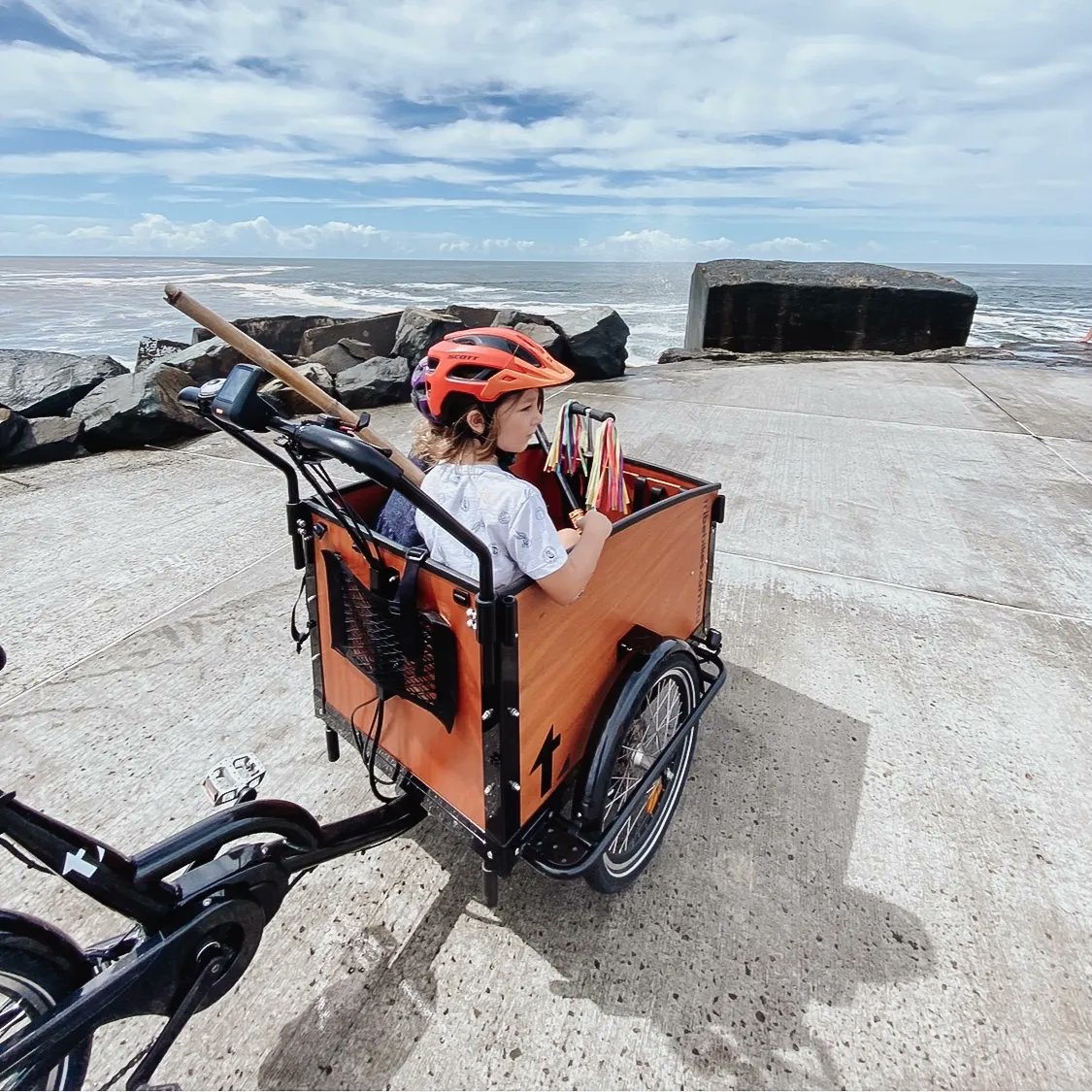 tribe_bikes's tweet photo. Spring is here and it looks like it’s going to be a banger! This is the perfect time to be exploring your local area by cargo bike.

#tribebikes #cargobike #bakfiets #bucketbike #springadventures #springtime #cargobikes https://t.co/M72lxPcVVC