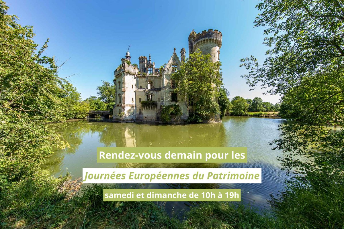 Château de la Mothe Chandeniers tweet media