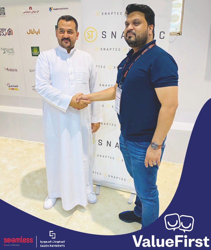 We are happy to announce that we have signed a strategic partnership agreement with SnapTec at #SeamlessKSA exhibition as a step towards enabling and developing services and solutions for digital communications 🤝🏻. <a href="/seamlessMENA/">Seamless Middle East & Saudi Arabia</a>