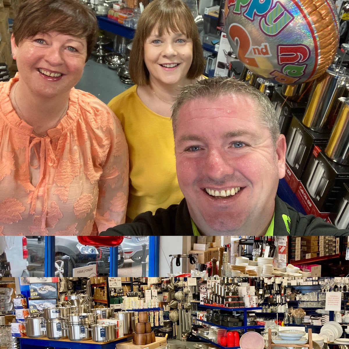 sheenaod's tweet photo. We @ Kerry Catering Supplies are delighted to be celebrating our 2nd birthday today! Thank you so much to everyone for the support &amp; well wishes over the past 2 yrs, it means a lot to us all! #kerrycateringsupplies #happybirthdaytous https://t.co/R7jwrAtFM4