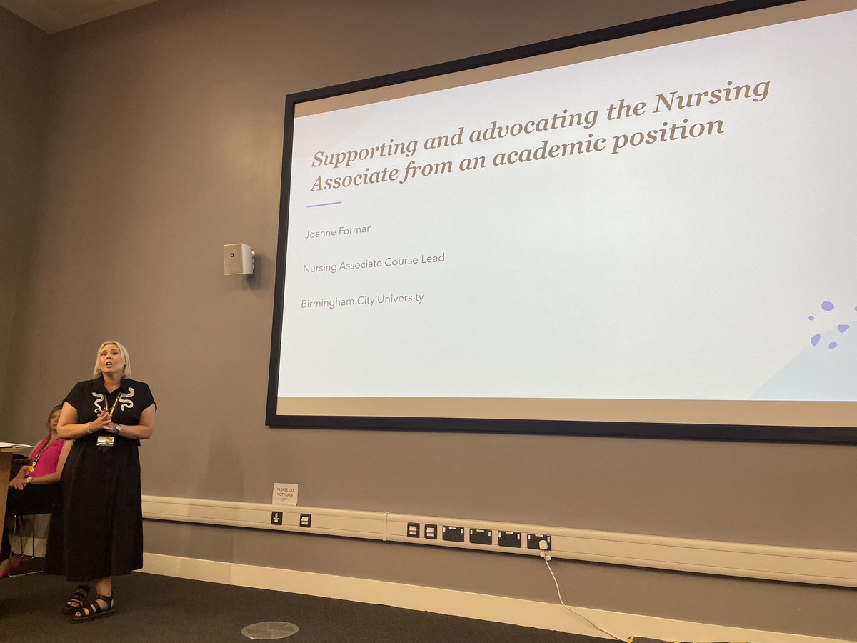 Samantha Marshall (@sami3065) on Twitter photo Up next is the lovely <a href="/joanneforman78/">Joanne Forman</a> discussing the academic position in supporting our NAs <a href="/TNA_BCU/">BCU Nursing Associates</a> #BCUNAConf23 #5YearsOn #CelebrateNA Up next is the lovely <a href="/joanneforman78/">Joanne Forman</a> discussing the academic position in supporting our NAs <a href="/TNA_BCU/">BCU Nursing Associates</a> #BCUNAConf23 #5YearsOn #CelebrateNA
