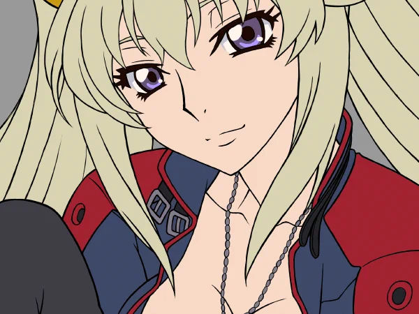 Layla, darling won't you ease my worried mind.…というわけでWIPでございます～#コードギアス #亡国のアキト #レイラ・マルカル 
