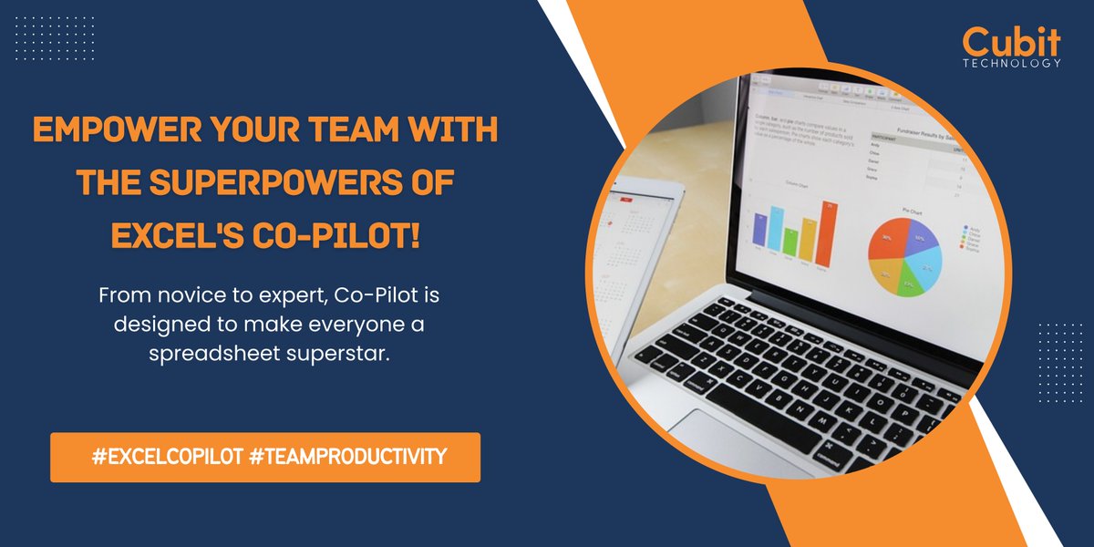 cubittech's tweet image. Empower your team with the superpowers of Excel's Co-Pilot! From novice to expert, Co-Pilot is designed to make everyone a spreadsheet superstar.
#ExcelCoPilot #TeamProductivity