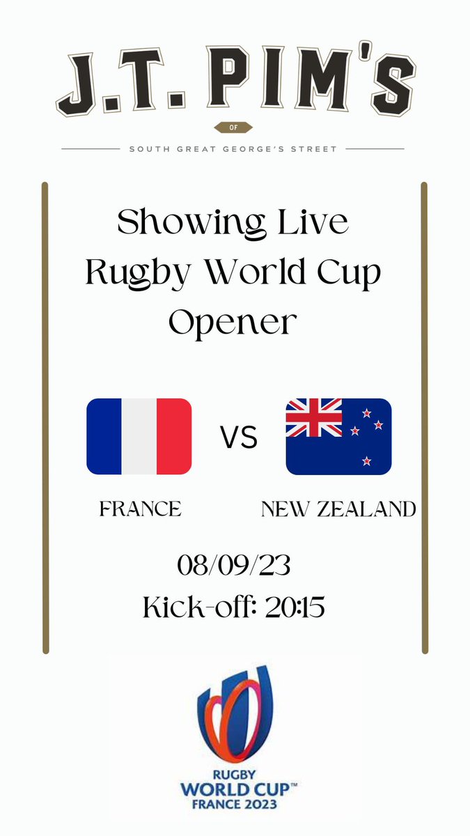 J.T Pim's (@jtpims1) on Twitter photo This will be a cracker!!@IrishRugby <a href="/leinsterrugby/">Leinster Rugby</a> <a href="/rugbyworldcup/">Rugby World Cup</a>
#inittowinit #RugbyWorldCup #irishrugby This will be a cracker!!@IrishRugby <a href="/leinsterrugby/">Leinster Rugby</a> <a href="/rugbyworldcup/">Rugby World Cup</a>
#inittowinit #RugbyWorldCup #irishrugby