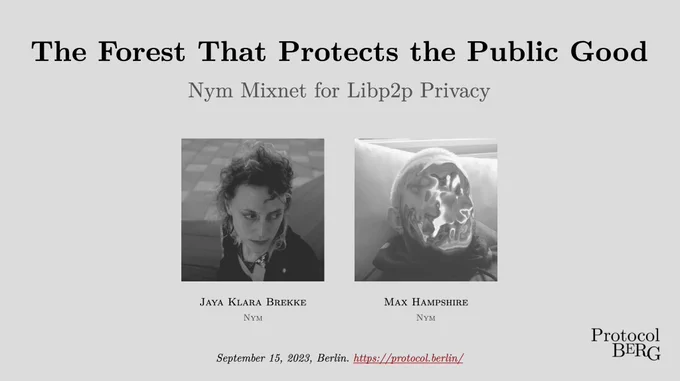 EspanolNym's tweet photo. "El bosque que protege los bienes comunes". #Nym estará en @ETHBerlin explicando porqué necesitamos privacidad para sostener la integridad y seguridad de la gente o de las estructuras del procomun.
@jayapapaya hará una demo del funcionamiento de la #reddemezcla de Nym. https://t.co/l70mbc6gUM