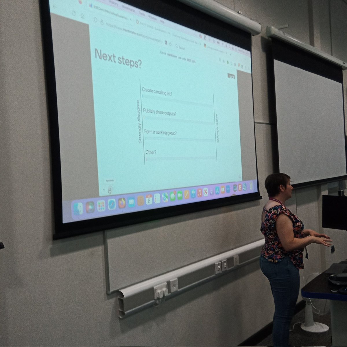 workyjim's tweet photo. @2standandstare from @ucl_arc wraps up an excellent #RSECon23 workshop on sustainable digital research education! https://t.co/racuSqPDR7