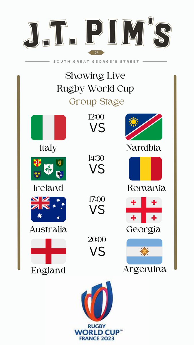 J.T Pim's (@jtpims1) on Twitter photo It’s on!!! <a href="/IrishRugby/">Irish Rugby</a> <a href="/leinsterrugby/">Leinster Rugby</a> <a href="/rugbyworldcup/">Rugby World Cup</a> #inittowinit #RugbyWorldCup #irishrugby It’s on!!! <a href="/IrishRugby/">Irish Rugby</a> <a href="/leinsterrugby/">Leinster Rugby</a> <a href="/rugbyworldcup/">Rugby World Cup</a> #inittowinit #RugbyWorldCup #irishrugby