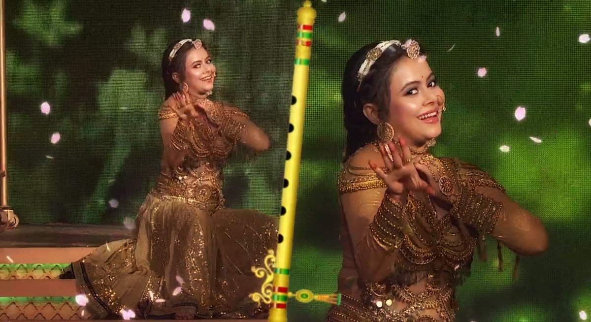 imAlishaah's tweet photo. There is a Temple near My House and they play Krishna Arti sung by You @Devoleena_23.. on loop every year on Janmasthami ❤ such a nice feeling May Kanha always bless you with the best 😇 #DevoleenaBhattacharjee https://t.co/KjbFbzGFjE