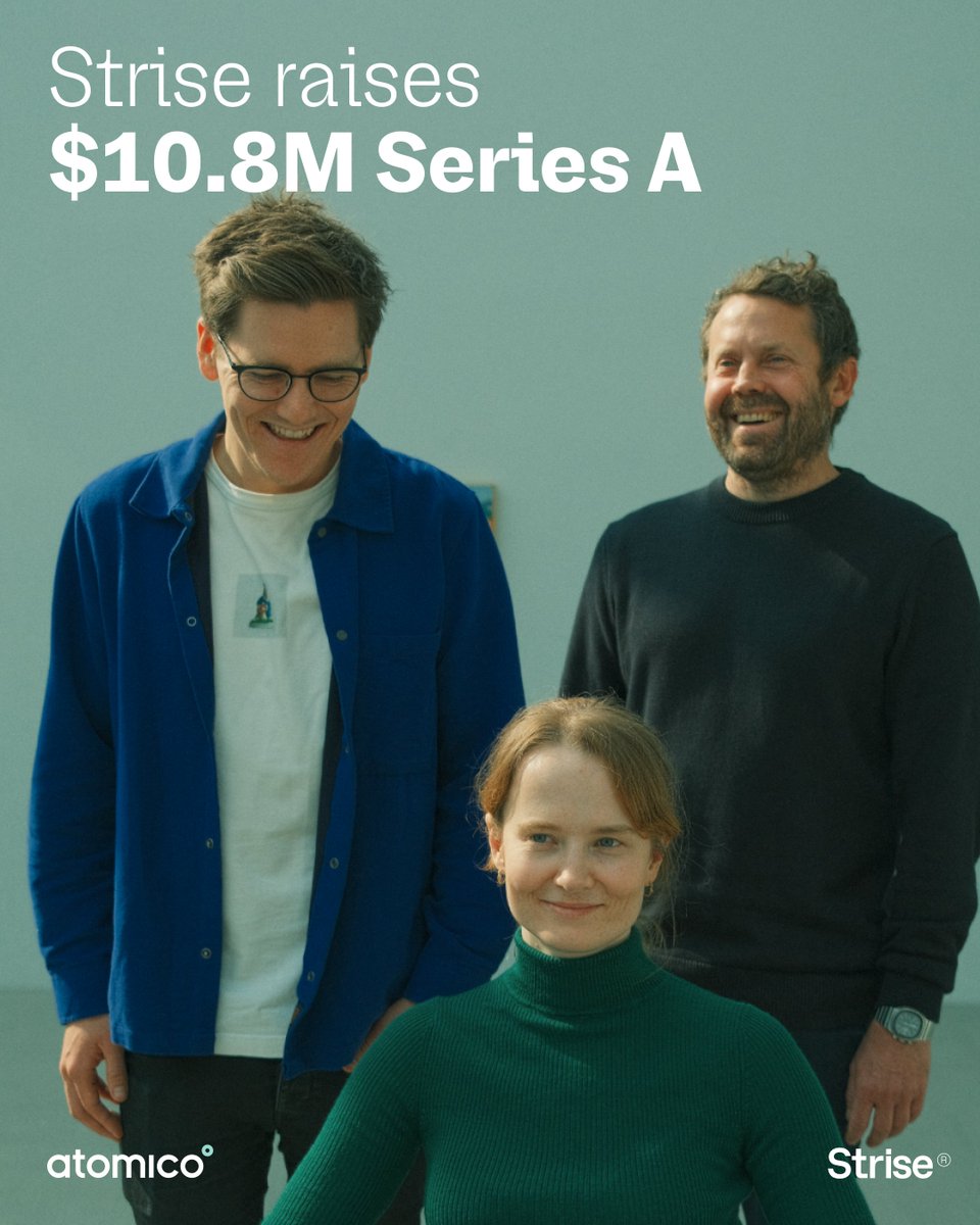 kjetil1's tweet image. Massive congrats to @striseai for successfully raising a $10.8m Series A round led by our friends at @atomico  (with continued backing from @sondocapital and others)!

@MaritRodevand , @SigveS, Patrick, and the rest of the team have built an amazing product that makes life easier…