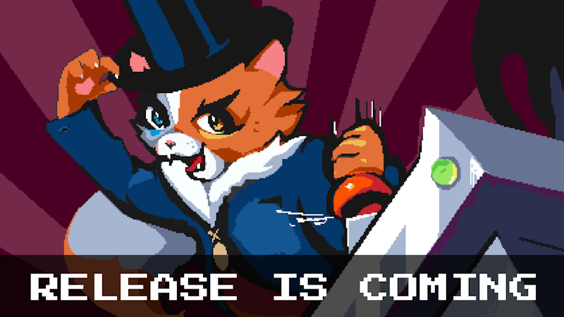 Hey, everyone! Welp...It's been a while since our last update! However, despite all the trials and tribulations, we're excited to announce that we're close to the finish line! Stay tuned for the updates! store.steampowered.com/app/1296340/Un…

#gamedev #undercat #platformer #steam