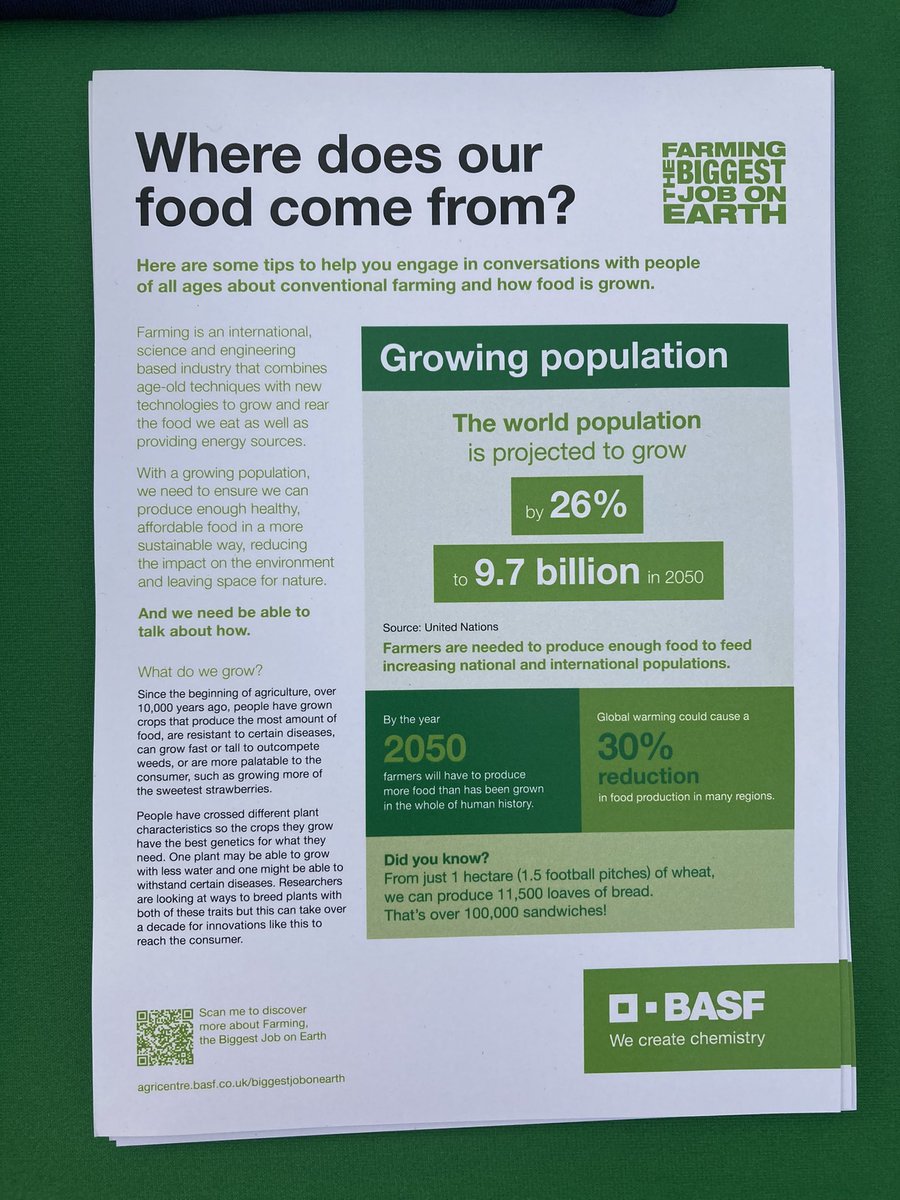 We’re at NORMAC cultivation event today in Wymondham talking crop protection, easyconnect &amp; #biggestjobonearth

Come and say hello if you’re Norfolk way! 😎