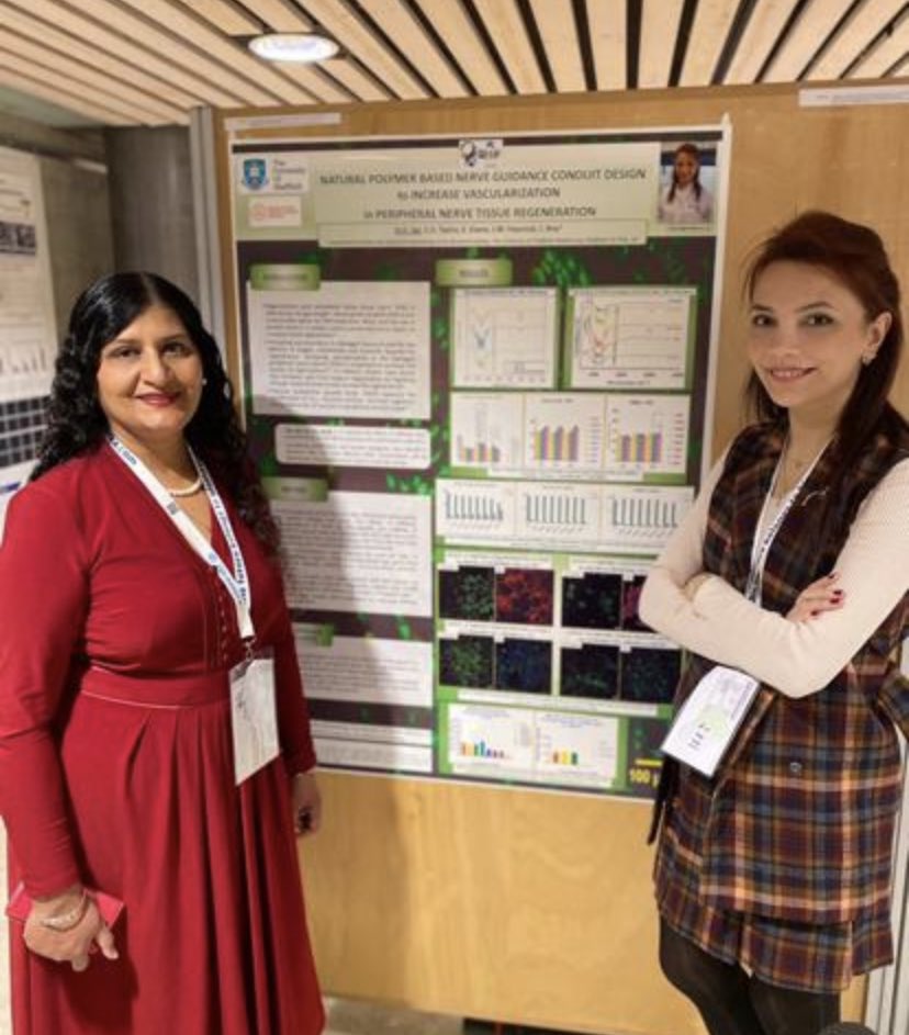 Dila_htn's tweet photo. ✅ Mission completed!👩🏻‍🔬
-ESB2023 in Davos - Switzerland🇨🇭

Thanks so much for your supports!
@ipsita2015 , @Dr_C_S_Taylor , @haycock_j and all RoyLab’s members!

#ESB2023 #SchwannCell #NeuronalGrowing #SustainableBiomaterials #PeripheralNerveRegeneration https://t.co/4xGMYuilNr