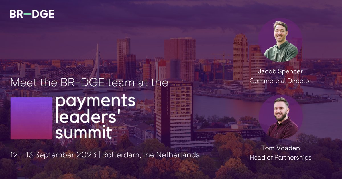 We are looking forward to joining the #PaymentsLeadersSummit again this September in the Netherlands 🇳🇱

Learn more  >> br-dge.to/events/br-dge-…

#PLS #PLS23 #PLSEU #PLSEU23 #Fintech #Payments #PaymentOrchestration @LeadersPayments