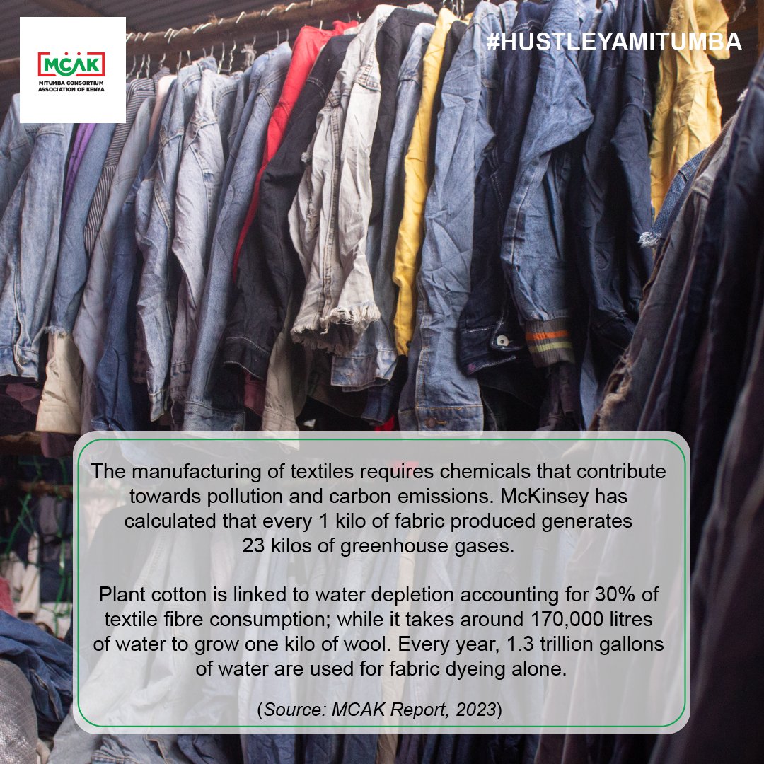 The future of fashion is circular: Come to the Africa Climate Summit and learn how second-hand clothes can create a greener world. #MCAK #CircularEconomy