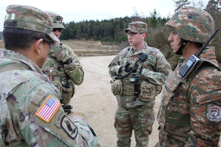 TheScarmind's tweet photo. Joint #Armenian-#American military exercises “Eagle Partner-2023” will be held at the Zar training center in #Armenia.

Press secretary of #Russia, Peskov stated that this raises concerns, especially in the current situation. https://t.co/O4YjyZkByt