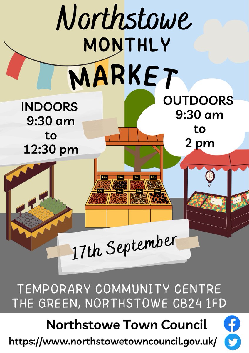 Return of the Indoor Market 17th September