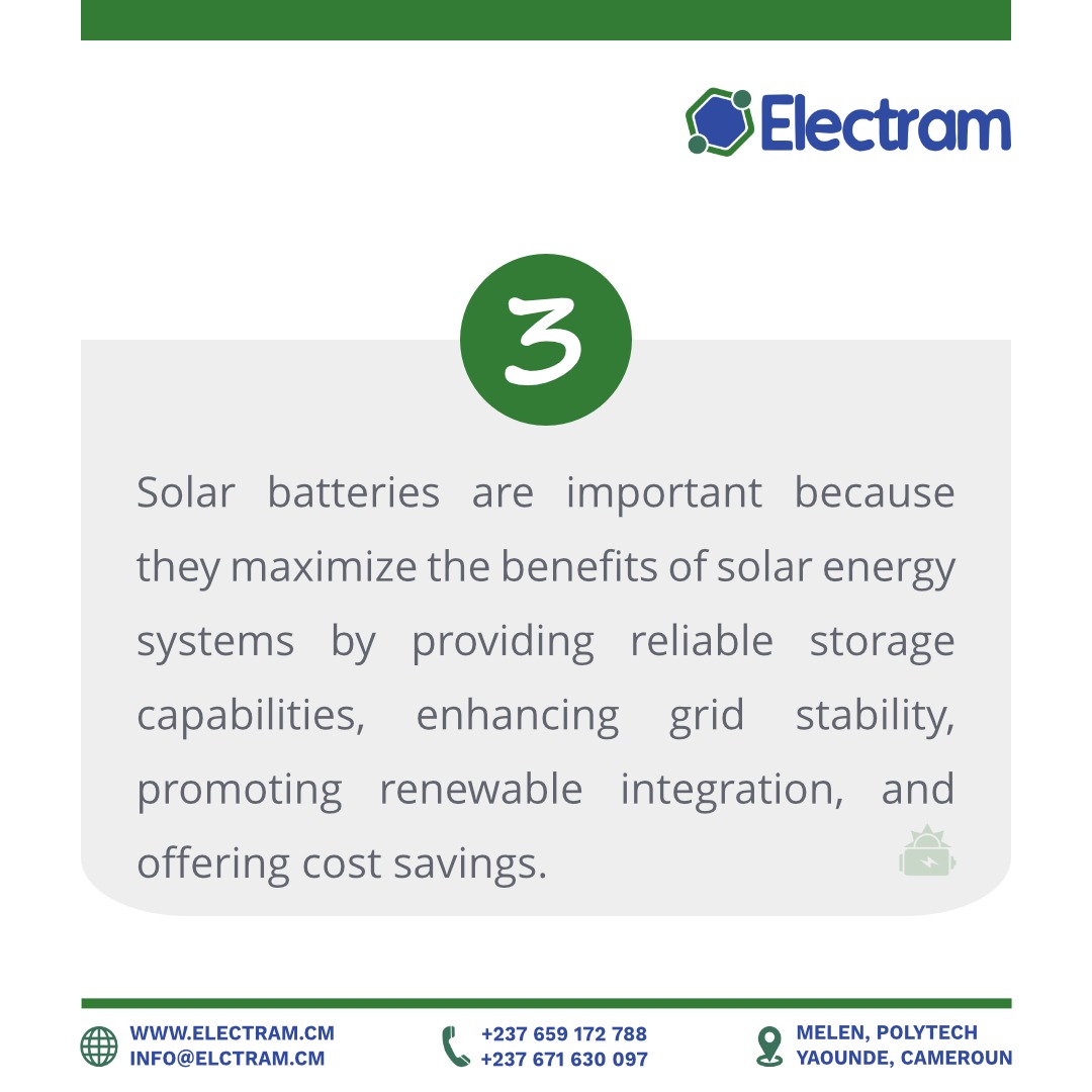 electramcm's tweet photo. A solar battery is a type of rechargeable battery that is designed to store energy generated by solar panels. 🔋 ☀
Learn the basics of solar batteries, the different types and its importance. 💯
Harnessing the Sun, Minimizing Our Carbon Footprint
#renewableenergy #solarenergy https://t.co/8zAyqkoiwO