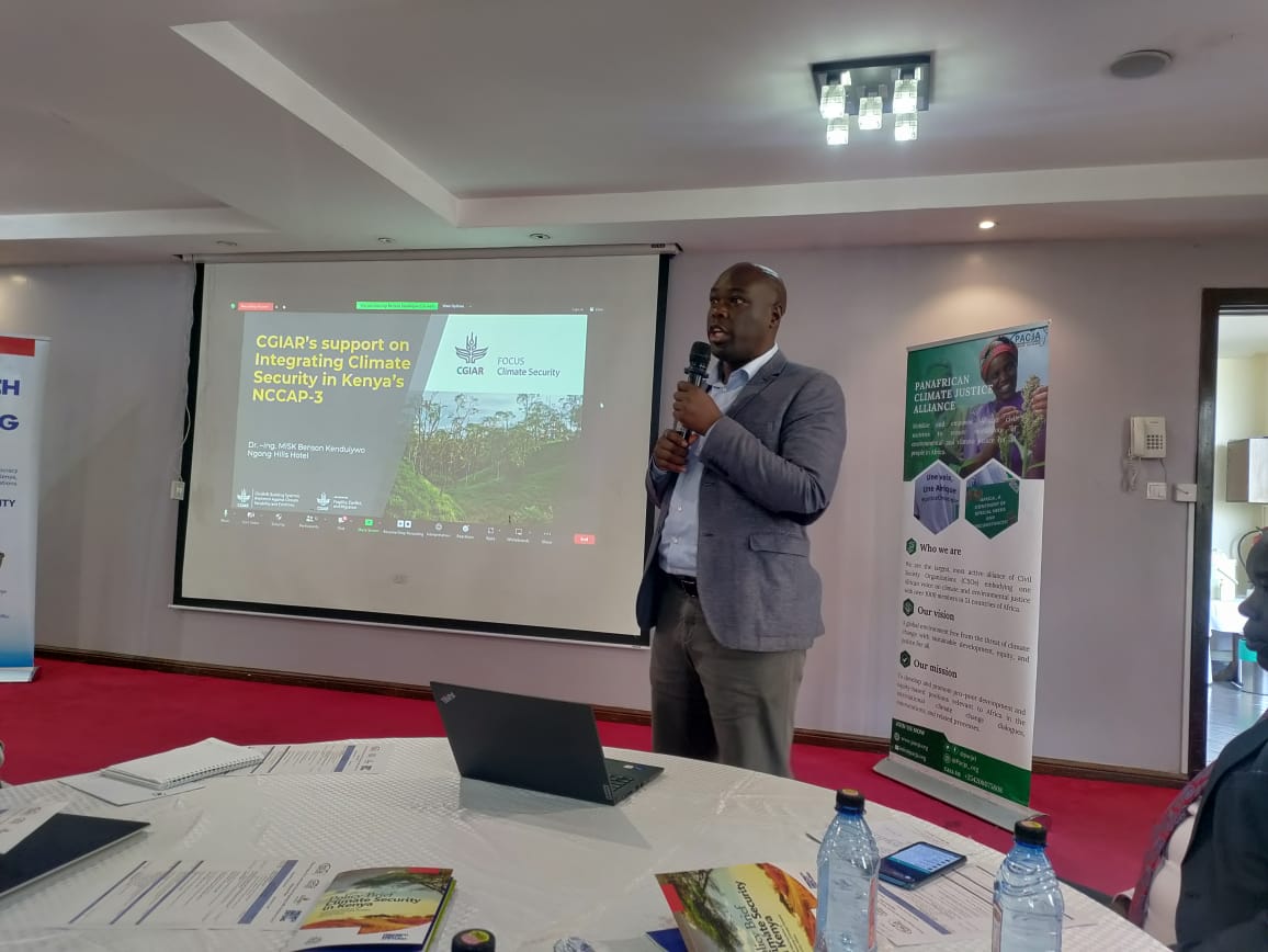 Cascading NCCAP's Climate Security actions to counties will go along way in enhancing stable and peaceful resilient communities. #ACS2023 #ACS #AfricaClimateSummit23 #AfricaClimateSummit2023