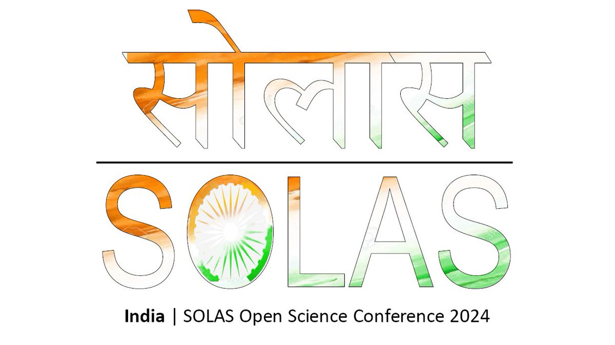 Incredibly excited about this! @SOLAS_IPO is finally coming to India. SOLAS Open Science Conference 2024 | 10-14 November 2024, Hybrid in Goa, India: mailchi.mp/xmu/solas-anno…