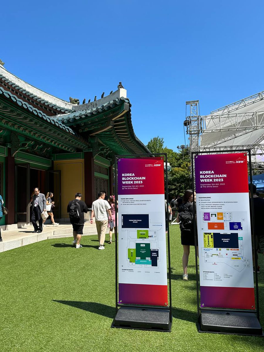 FearlessWallet's tweet photo. Korea Blockchain Week 2023, Day 2!

If you're navigating the vibrant streets of Korea and eager to touch base with the Fearless Wallet crew, drop us a DM🔥

Let's make this week memorable!🫰
#KBW2023 #FearlessWallet https://t.co/brWQzvfT4i