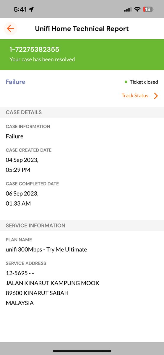 clpiau's tweet photo. How many report numbers Unifi hv created and closed before they fix the Internet. Where is unifi 24 hours guarantee?? Semua ke laut. Since 16/8/2023 until now a total 10 report numbers opened but not resolve anything. @helpmeunifi @MCMC_RASMI @kkd_gov @fahmi_fadzil https://t.co/9oj6jVztN2