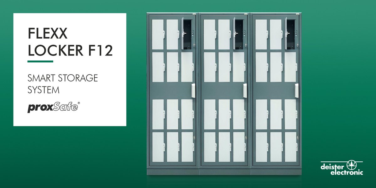 Manage valuables in vertical orientation with our flexx locker F12

The electronic #lockersystem flexx locker F12 allows you to keep your #valuables such as radios, smartphones, tablets, etc. safe and organised. 

Visit our website now:
deister.com/en/storage/sma…