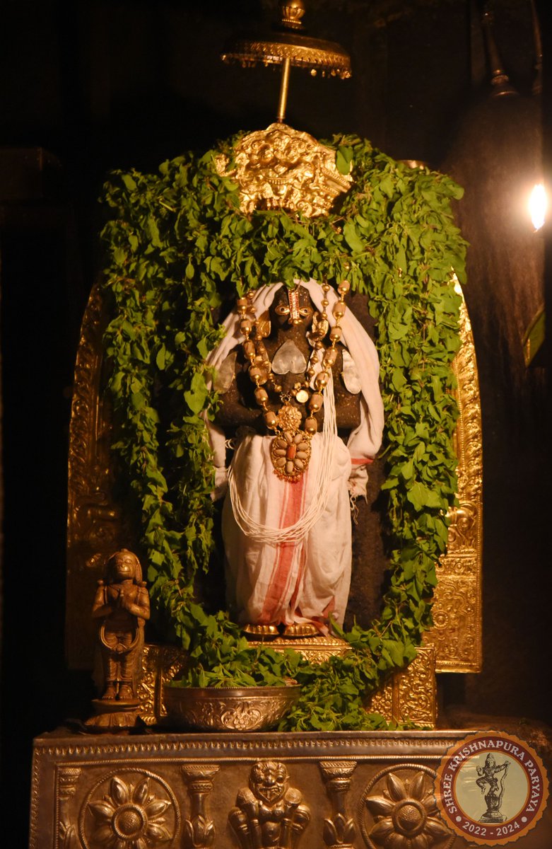 Udupi - Shri Krishna, Mukhyąprāña Darshana "Benne Krishna"Alankara - 06.09.2023. Today ShriKrishna Janmashtami.