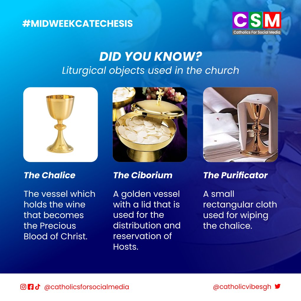 Catholicvibesgh's tweet photo. Did you know?  If you didn't, now you do 🤗 #CSM #Midweekcatechesis #trending #catholic https://t.co/Ocx8uUB6JP