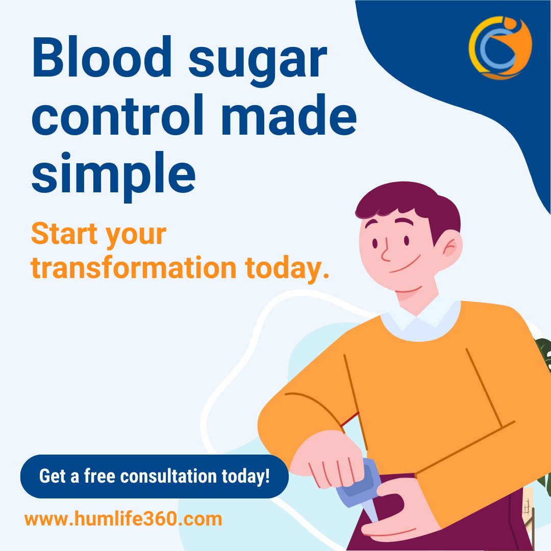 Managing diabetes made simple! Talk to us today.

Book a free consultation: humlife360.com/free-consultat…
.
.
#diabetes #diabetesmanagement #diabetestype2 #diabetesawareness #diabetestips #diabeteslife #diabetesfood #diabetessucks #diabetescontrol #diabetesfriendly #diabetesproblems
