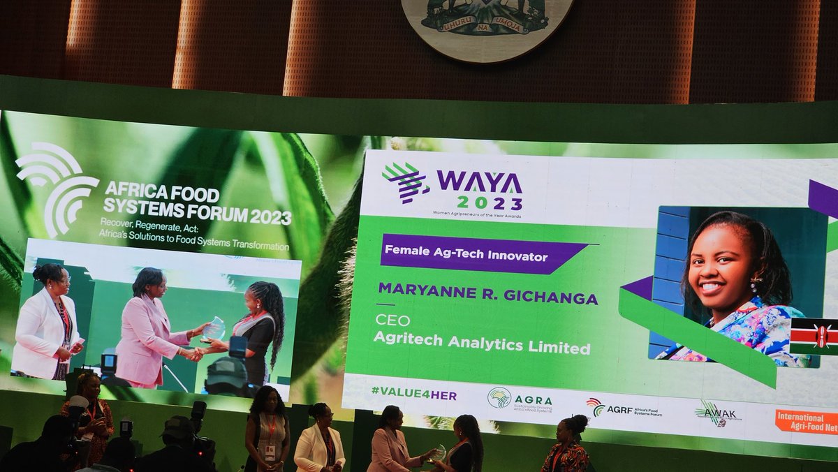ireneochem's tweet photo. And the #winner is... @SabdiyoDido @Agnes_Kalibata @AGRA_Africa @awieforum @vanessainafrica https://t.co/PHg3jhTHjk