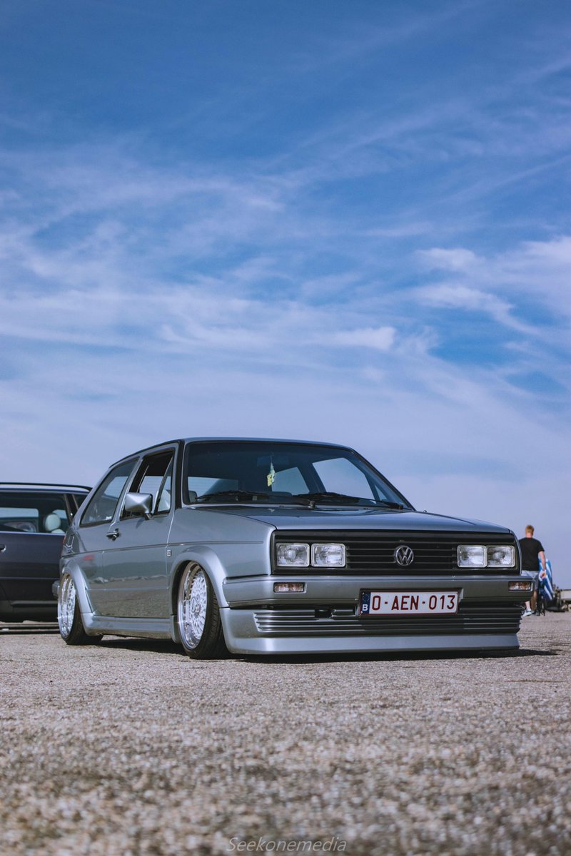 seekonemedia's tweet photo. Volkswagen Golf Mk2 with bbs kit and bbs wheels also notice the square headlights wich in my opinion look very good #volkswagen #automotive #photography #bbs https://t.co/YLnOVFCviR