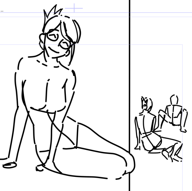 本日より作画作業に入るのです 