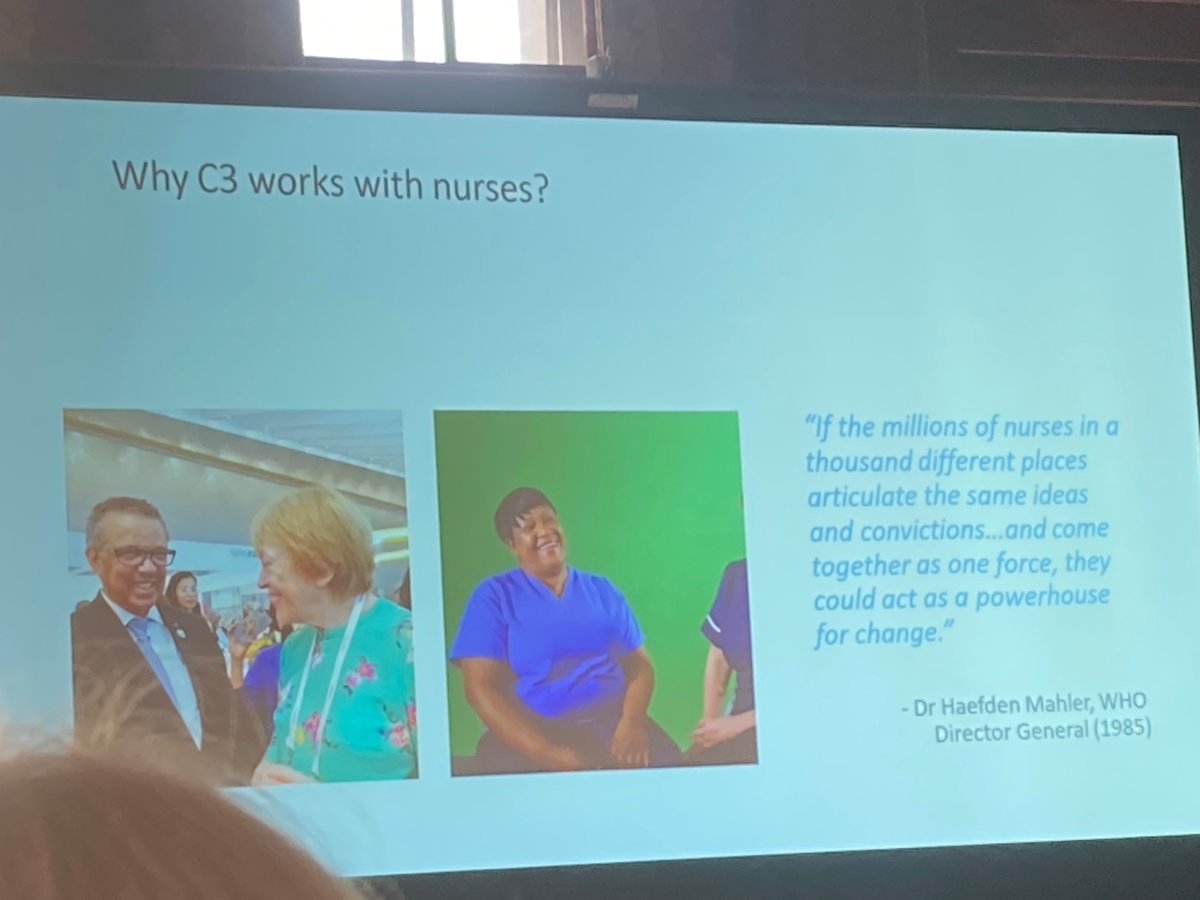 Inspiring tale from Christina Hancock, Founder and Director of C3 Collaboration for a health 
#Nurses4NCD
@iHealthVisiting