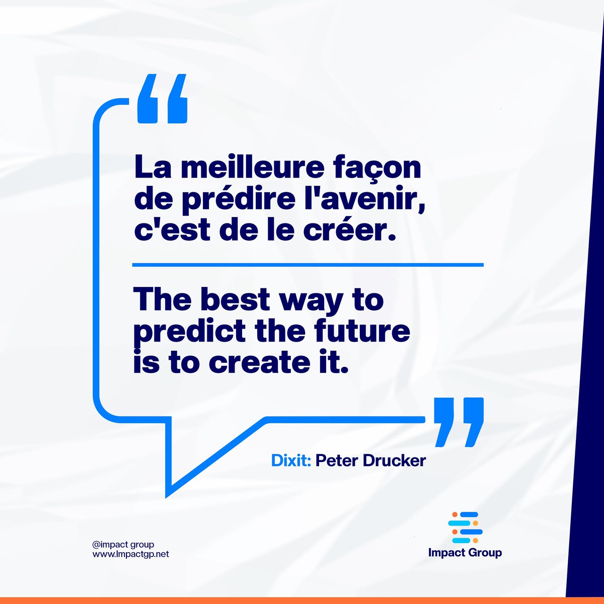 Impact Group tweet media