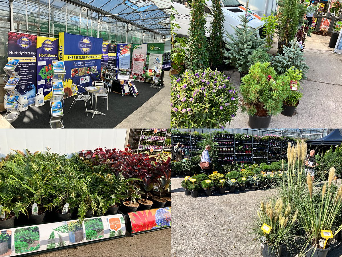 Hortifeeds's tweet photo. First day was amazing!  
Come talk to the full team @plantsbyben
@JPGarratt369 @Waineroonie at Four Oaks trade show
@FOTS2023 on stand C 79-80  

#horticulture #fertiliser #agronomy #flowers https://t.co/oLoPl3zOtS