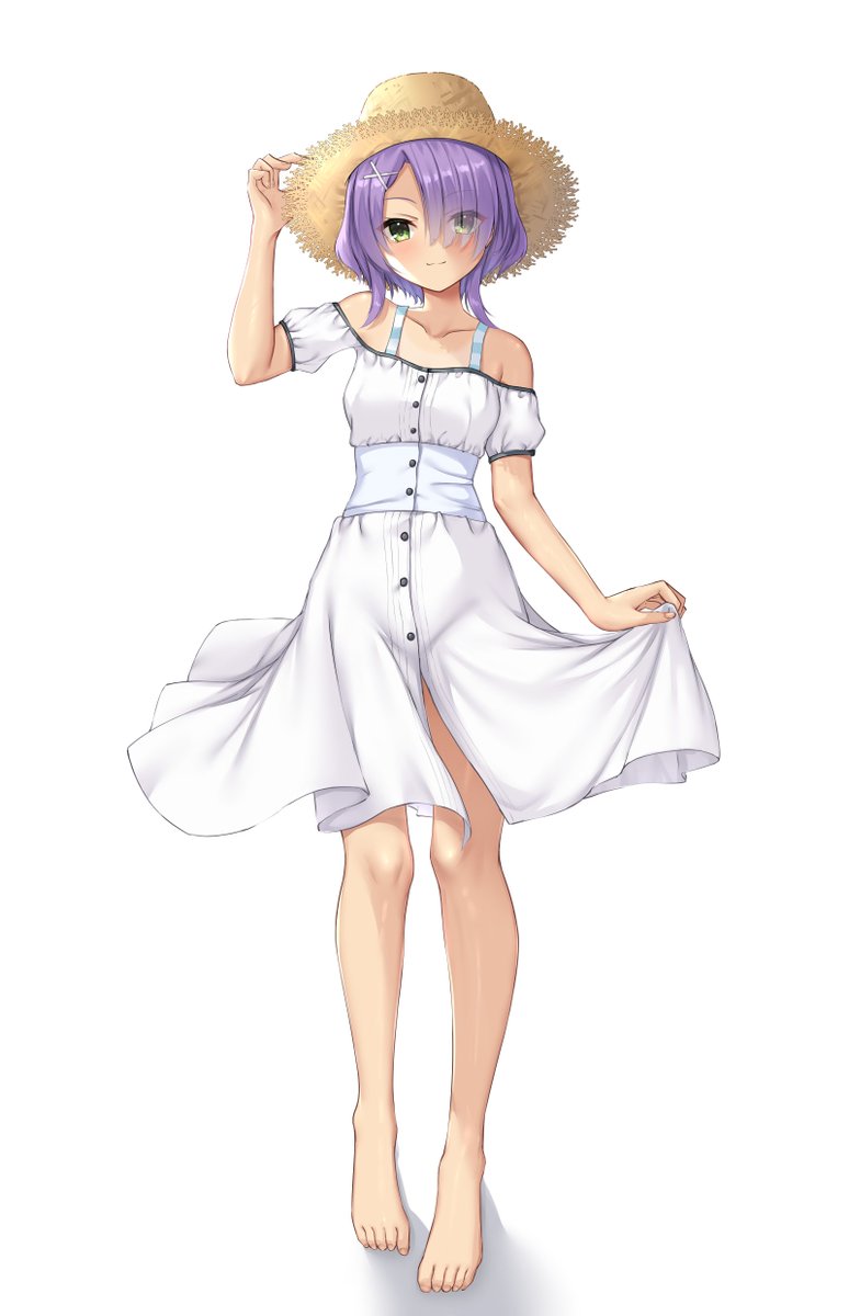 skebで描いた愛衣のサンドレスです ありがとうございました! 