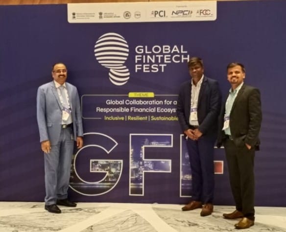 CorecardIn's tweet image. Team CoreCard Software @ GFF 2023

In the photo (left to right): Mr. Ritesh Kumar, Mr. Kamesh Kamble and Mr. Nitesh Mahadev Patil

#GlobalFintechFest #CoreCardIndia #CoreCard #Fintech