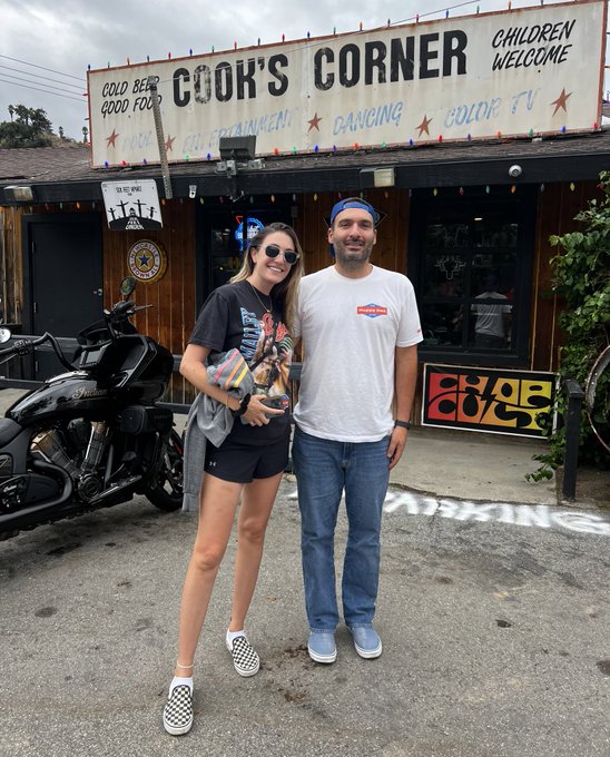 Back at #cookscorner to show our support of the re-opening after a horrific shooting. Cooks is a place<a href="/tag/cookscorner"class="tags">#cookscorner</a>