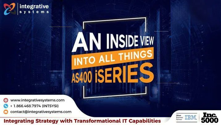 Is IBM AS400 Dead?
AS400 Controversy: Every company that uses #AS400 wants to reap the benefits of its large volume of data storage capacity and valuable information stored in it.

integrativesystems.com/as400-ibmi-ise…
#ibmi #migration #modernization #integration #iseries