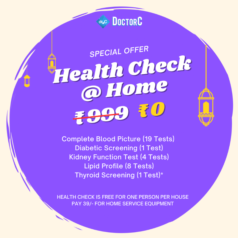 doctorcindia's tweet photo. Take advantage of this incredible offer to get tested for chronic conditions at home, completely free.