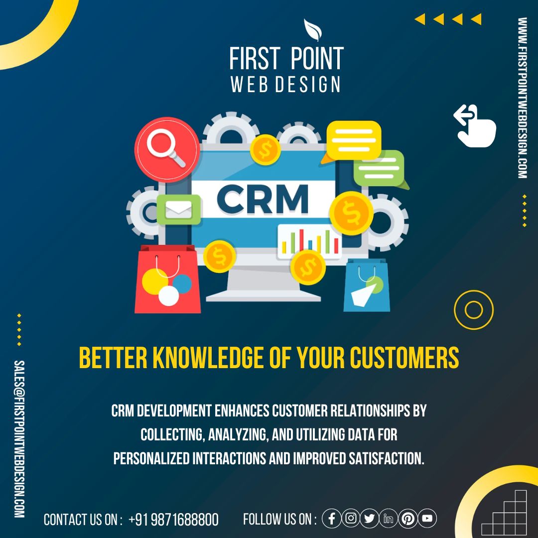 firstpointwebs's tweet image. 5 CRM benefits to make your customer relationships better.
.
.
#crmdevelopment #crmdeveloper #crmdevelopers #crm #crmsolutions #webdevelopment #websitedevelopment #websitedeveloper #webdevelopers #websitedesign #webdesign #websitedesigning #webdesignspecialist #websiteconsultant