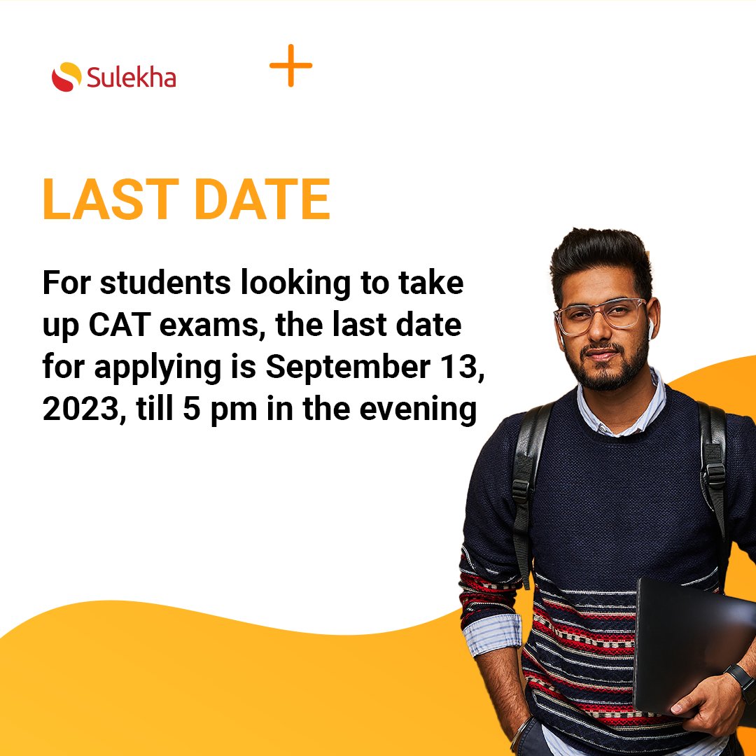 Sulekhadotcom's tweet image. Ace your CAT exams at ease with ultimate guidance from expert CAT exam professionals at Sulekha. Click bitly.ws/U2rG. #catexam2023 #catexams #sulekhaeducation #sulekha