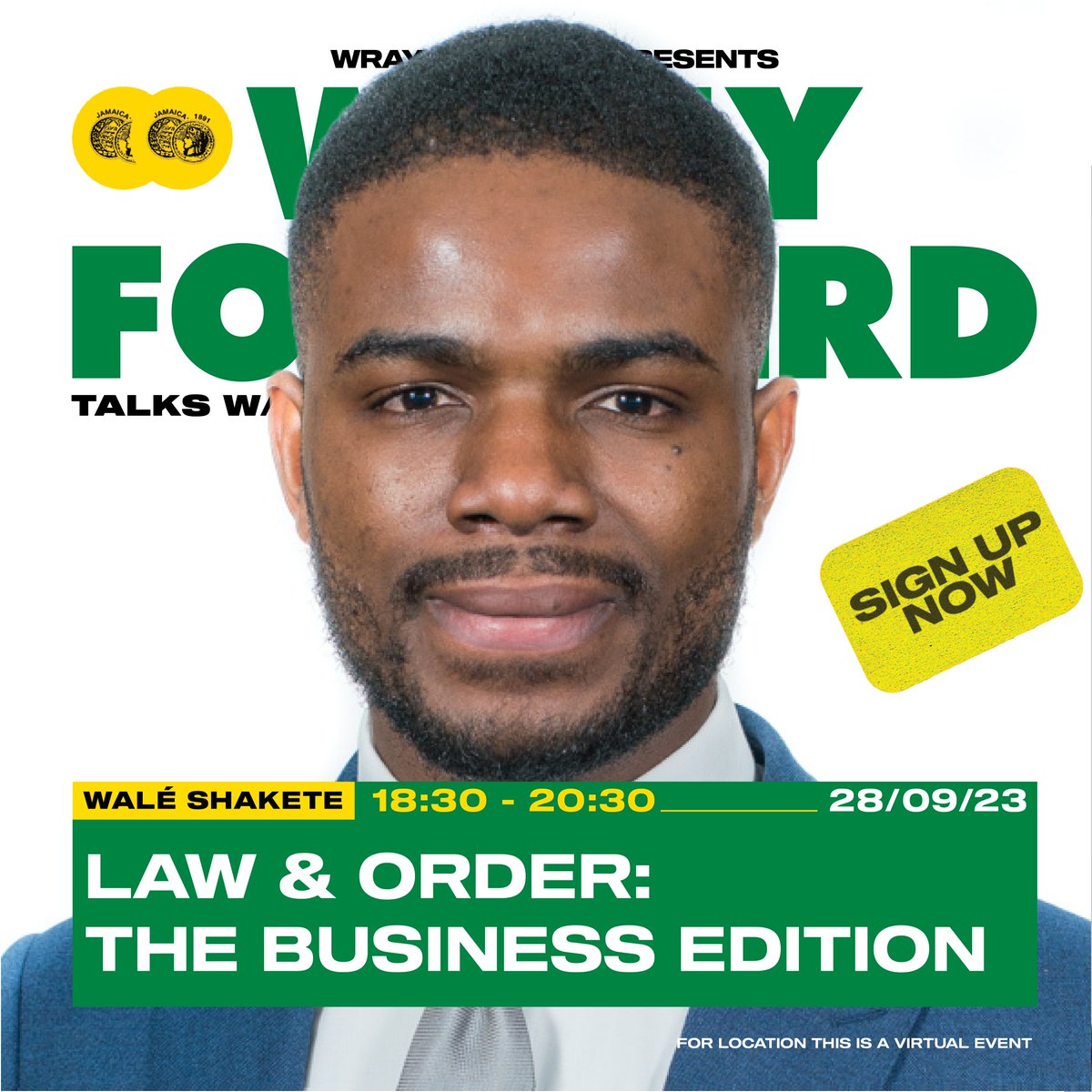 Join Mumuksha Singh and Walé Shakete (from <a href="/CMS_law/">CMS UK</a>) on our FREE virtual ↗️↗️ #WrayForward community business workshop on Law &amp; Order: The Business Edition. 

 📅 28 Sep 2023 | ⏰ 18:30 - 20:30 

Sign up now: bit.ly/45F0KjE

<a href="/WrayAndNephewUK/">Wray & Nephew UK</a> #WrayForward