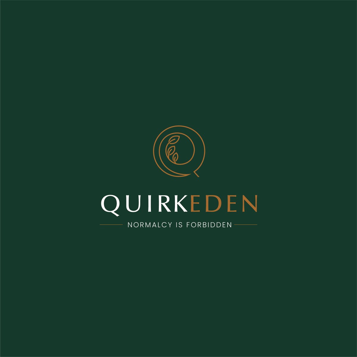 'Welcome to Quirkeden, the Garden of Creativity! 🌿 In a world where normalcy is forbidden, we are a Creative Agency that thrives on #BreakTheNorm and #UnleashYourImagination