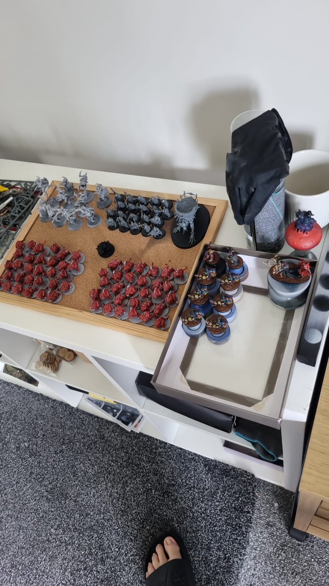 James is trying to get his squig army painted for the Irish GT on the 16th. Will he make it? Watch this space.

#WarhammerCommunity
