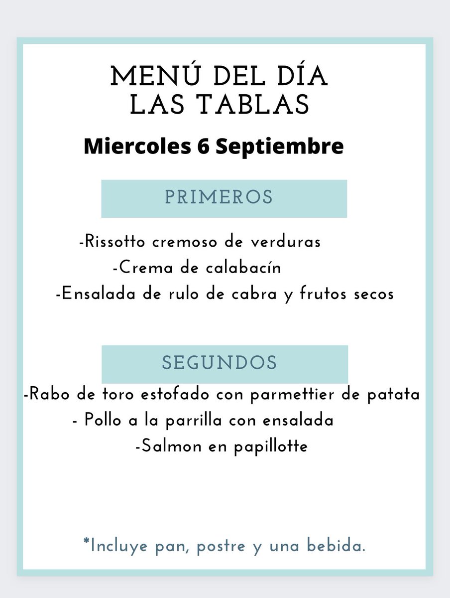 <a href="/TMLasTablas/">TuMenúEnLasTablas</a> <a href="/paulastablas/">lastablas</a> <a href="/TablasDigital/">Las Tablas Digital 🇪🇦 🇪🇺🇺🇦🇻🇪</a> <a href="/mediasetcom/">Mediaset España</a> <a href="/lafabricadelatv/">Fábrica de la Tele</a> <a href="/telecincoes/">Telecinco</a> <a href="/Telefonica/">Telefónica</a> #menu #lastablas
