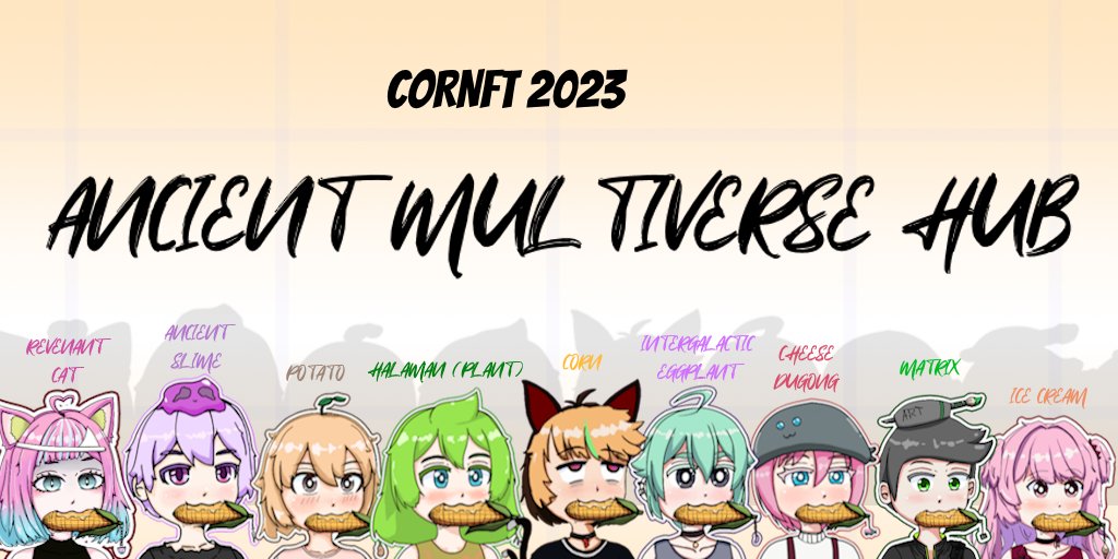 corn_maru's tweet photo. #CORNFT returns this year 2023!
With a brand new characters joining from different life stories!
From outerspace to Toge Land, From spirit world to inside the system... All for you to see!

#CORNFT2023 #CornMART #TogeArt #CerelArt #Vtuber #PHVTuber #VTahanan #VStreamer https://t.co/FoxQf5QgLa