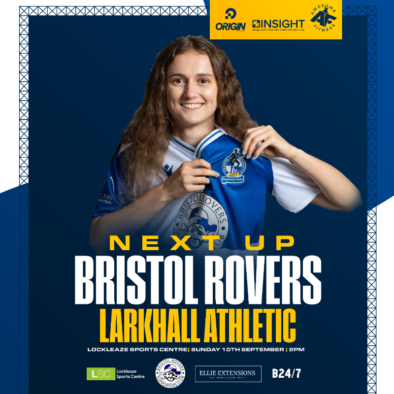 NEXT UP🚨 

After a brilliant comeback away from home last week, come down to Lockeleaze to back the girls as they face Larkhall Athletic!

🆚 <a href="/LarkhallAWFC/">Larkhall Athletic Women FC</a>
🏟 Lockeleaze Sports Centre, BS7 9XF
🏆 <a href="/swwfl/">SWRWFL Official</a> Premier
🕑 2pm

#GasGirls #UTGG