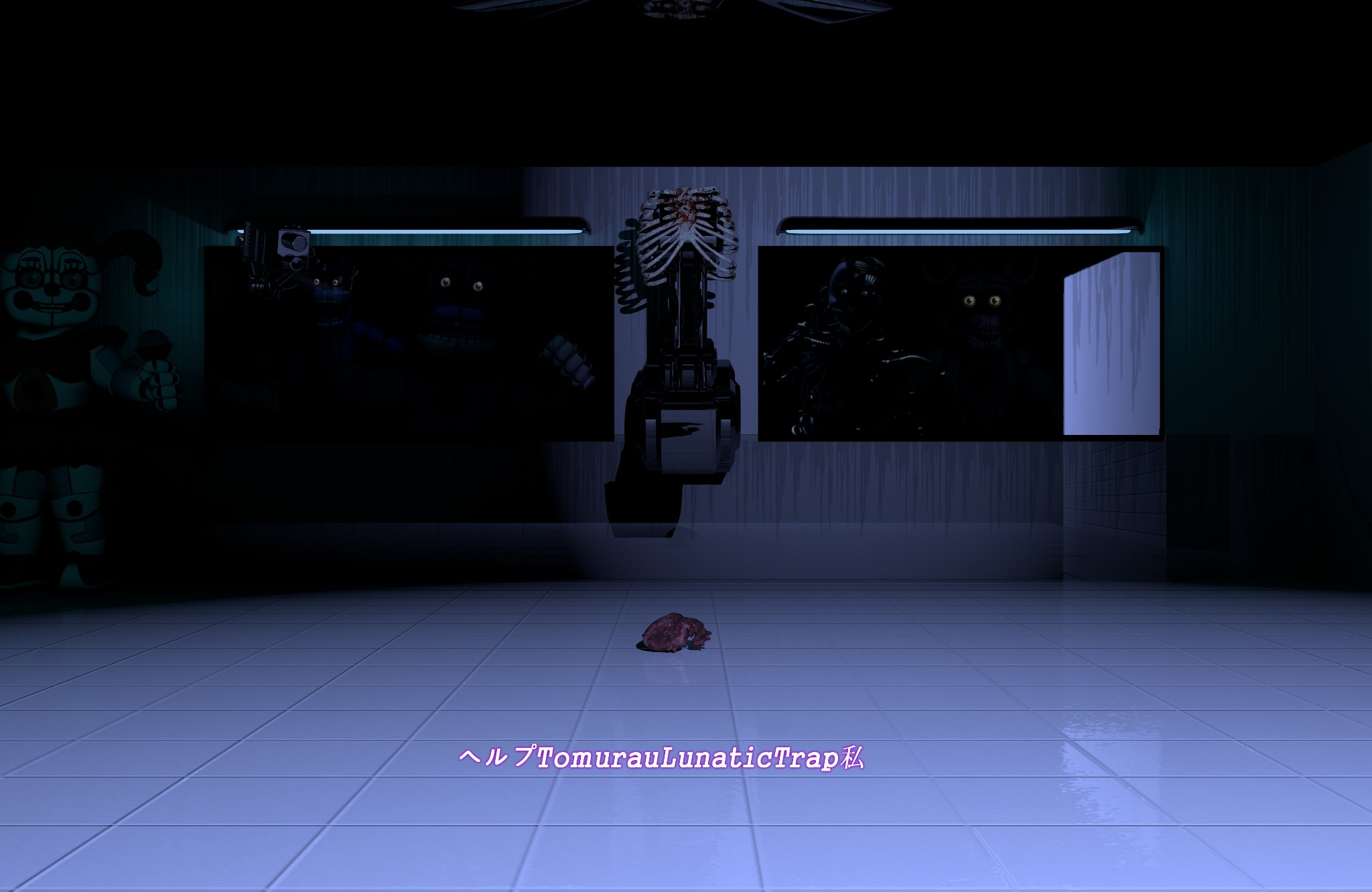 C4D, GIF, FNAF